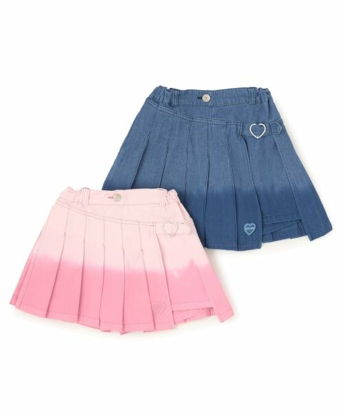 mezzo piano / メゾピアノ ショート・ハーフ・半端丈パンツ | グラデーション　スカパン | 詳細10