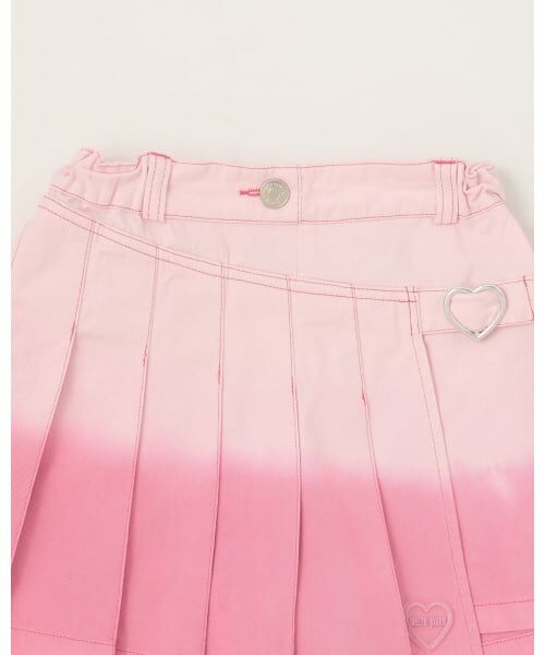 mezzo piano / メゾピアノ ショート・ハーフ・半端丈パンツ | グラデーション　スカパン | 詳細2