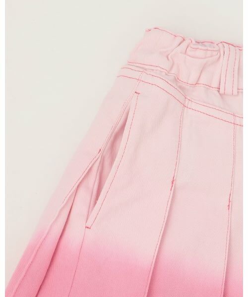 mezzo piano / メゾピアノ ショート・ハーフ・半端丈パンツ | グラデーション　スカパン | 詳細5