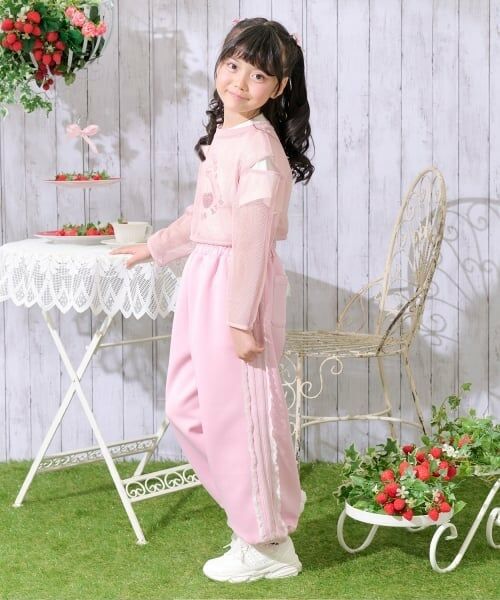 mezzo piano / メゾピアノ その他パンツ | レースライン　ロングパンツ | 詳細16