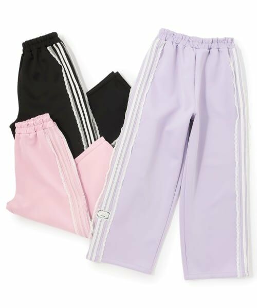 mezzo piano / メゾピアノ その他パンツ | レースライン　ロングパンツ | 詳細9