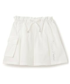 mezzo piano / メゾピアノ ショート・ハーフ・半端丈パンツ | リボンカーゴポケット　スカパン