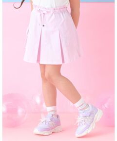 mezzo piano / メゾピアノ ショート・ハーフ・半端丈パンツ | リボンカーゴポケット　スカパン