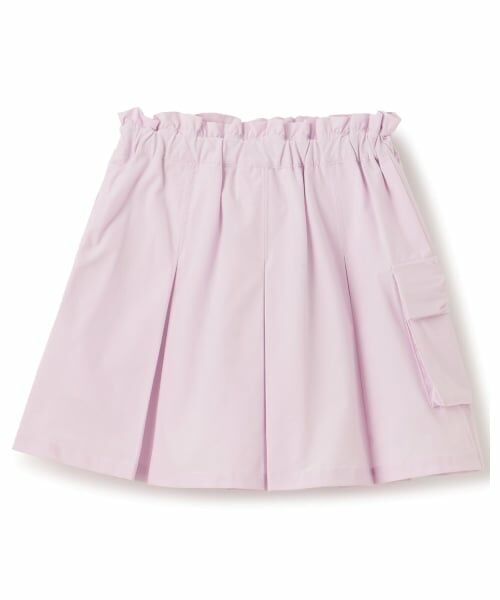 mezzo piano / メゾピアノ ショート・ハーフ・半端丈パンツ | リボンカーゴポケット　スカパン | 詳細1