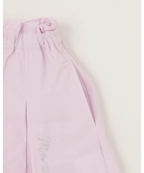 mezzo piano / メゾピアノ ショート・ハーフ・半端丈パンツ | リボンカーゴポケット　スカパン | 詳細5