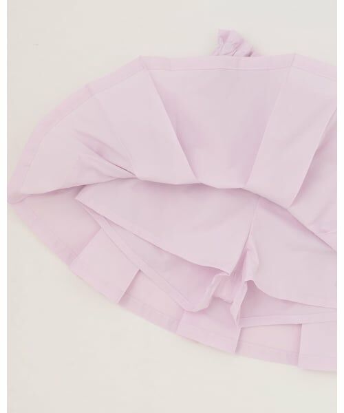 mezzo piano / メゾピアノ ショート・ハーフ・半端丈パンツ | リボンカーゴポケット　スカパン | 詳細8