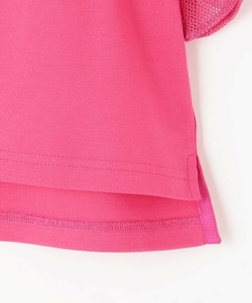 mezzo piano / メゾピアノ Tシャツ | Bigイチゴ袖フリル　半袖Tシャツ | 詳細7