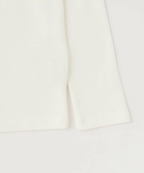 mezzo piano / メゾピアノ キャミソール・チューブトップ | レースアップリボンビスチェ＆長袖Tシャツセット | 詳細8