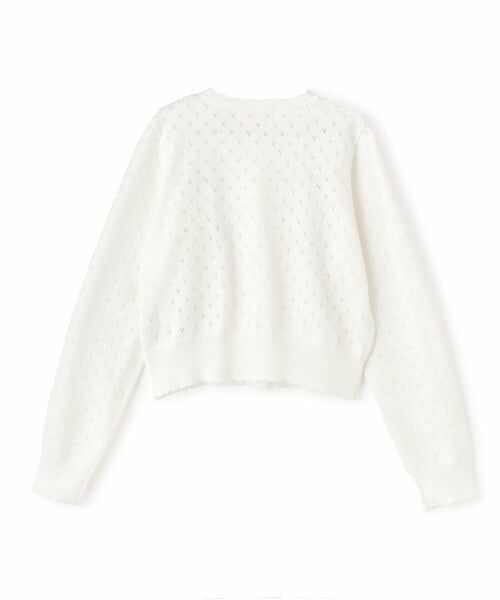 mezzo piano / メゾピアノ カーディガン・ボレロ | イチゴ・チェリーモチーフ　カーディガン | 詳細1