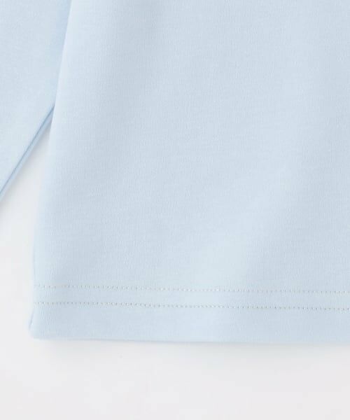 mezzo piano / メゾピアノ Tシャツ | ラインストーンロゴ 長袖Tシャツ | 詳細5