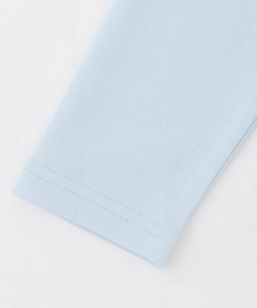 mezzo piano / メゾピアノ Tシャツ | ラインストーンロゴ 長袖Tシャツ | 詳細6