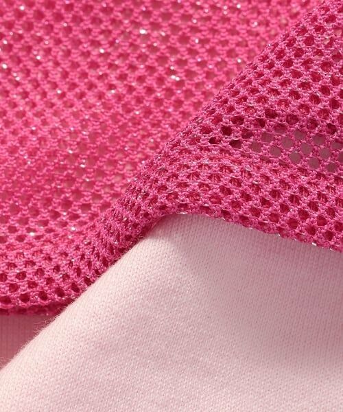 mezzo piano / メゾピアノ Tシャツ | メッシュレイヤード　半袖Tシャツセット | 詳細14