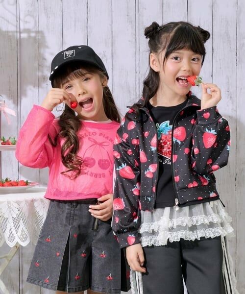 mezzo piano / メゾピアノ Tシャツ | メッシュレイヤード　半袖Tシャツセット | 詳細22