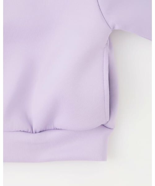 mezzo piano / メゾピアノ スウェット | 袖レースライン　ZIPジャージ | 詳細3