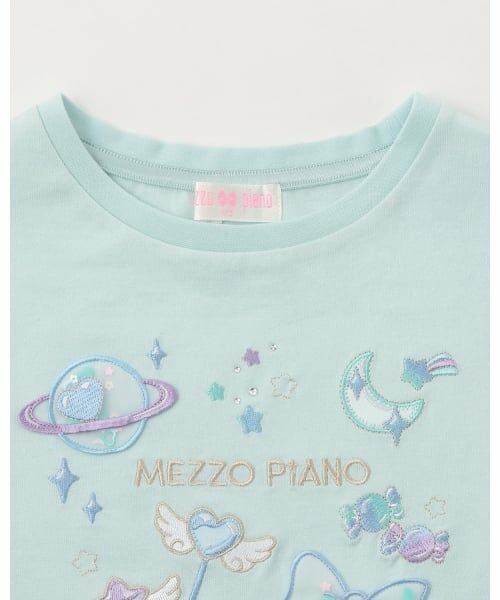 mezzo piano / メゾピアノ Tシャツ | シャカシャカプラネット　半袖Tシャツ | 詳細2