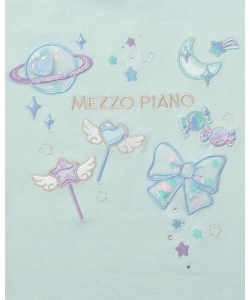 mezzo piano / メゾピアノ Tシャツ | シャカシャカプラネット　半袖Tシャツ | 詳細3