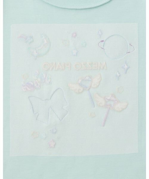 mezzo piano / メゾピアノ Tシャツ | シャカシャカプラネット　半袖Tシャツ | 詳細4