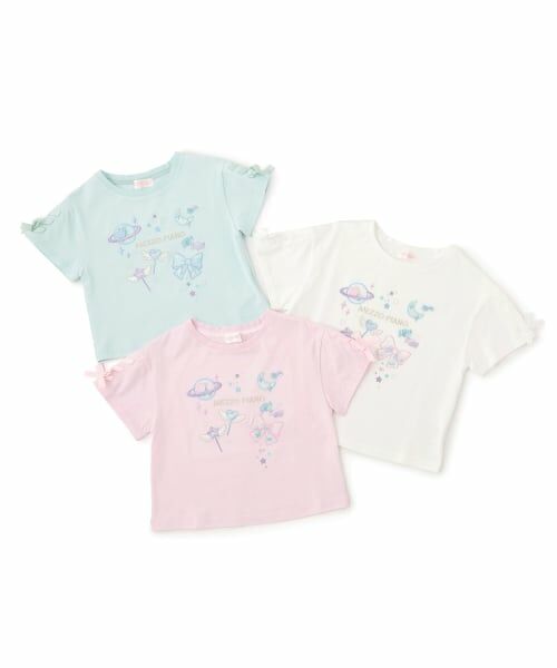 mezzo piano / メゾピアノ Tシャツ | シャカシャカプラネット　半袖Tシャツ | 詳細8