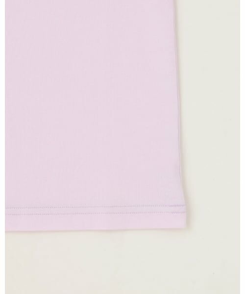 mezzo piano / メゾピアノ Tシャツ | ネックレス刺しゅう　袖フリル　半袖Tシャツ | 詳細5