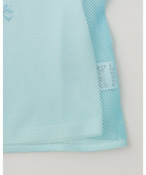 mezzo piano / メゾピアノ Tシャツ | グラデーションメッシュ　レイヤード半袖Tシャツ | 詳細5