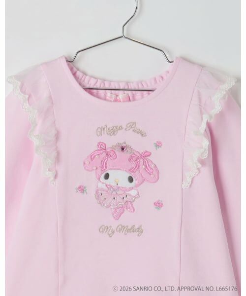 mezzo piano / メゾピアノ Tシャツ | 【マイメロディ/マイスウィートピアノ】長袖Tシャツ | 詳細2