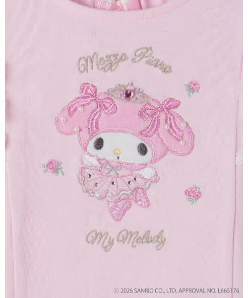 mezzo piano / メゾピアノ Tシャツ | 【マイメロディ/マイスウィートピアノ】長袖Tシャツ | 詳細4