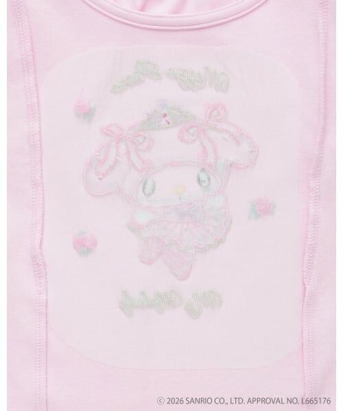 mezzo piano / メゾピアノ Tシャツ | 【マイメロディ/マイスウィートピアノ】長袖Tシャツ | 詳細6