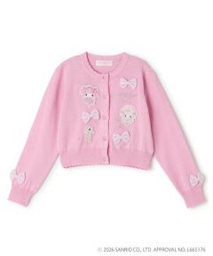 mezzo piano / メゾピアノ カーディガン・ボレロ | 【マイメロディ/マイスウィートピアノ】カーディガン