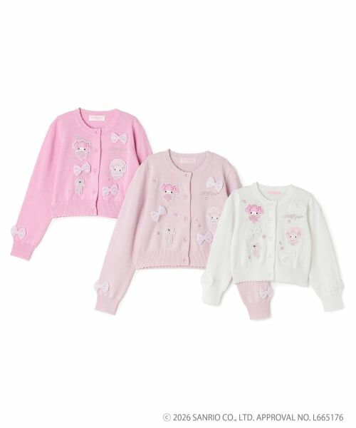 mezzo piano / メゾピアノ カーディガン・ボレロ | 【マイメロディ/マイスウィートピアノ】カーディガン | 詳細7