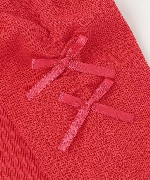 mezzo piano / メゾピアノ Tシャツ | ネックレス刺しゅう　プチハイネック　長袖Tシャツ | 詳細6