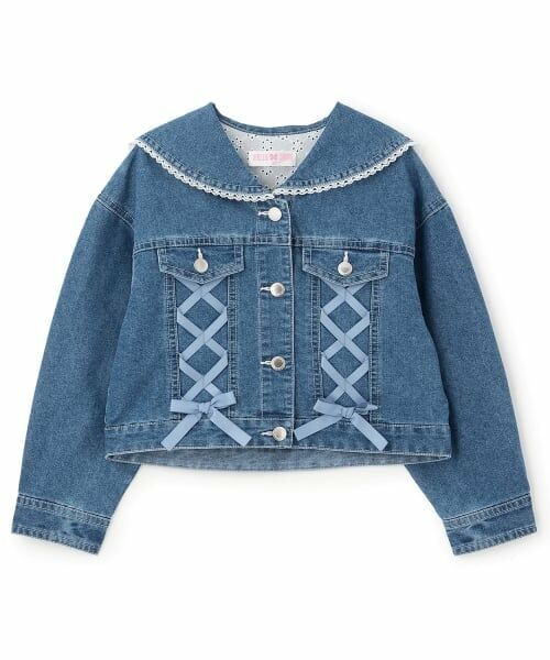 mezzo piano / メゾピアノ ブルゾン | セーラーカラー　Gジャン（サックス）