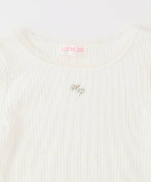 mezzo piano / メゾピアノ ミニ丈・ひざ丈ワンピース | ジャンパースカート＆長袖TシャツSET | 詳細6