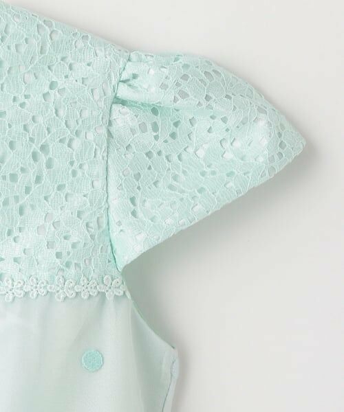 mezzo piano / メゾピアノ ミニ丈・ひざ丈ワンピース | リボン刺しゅう　ドレス | 詳細3