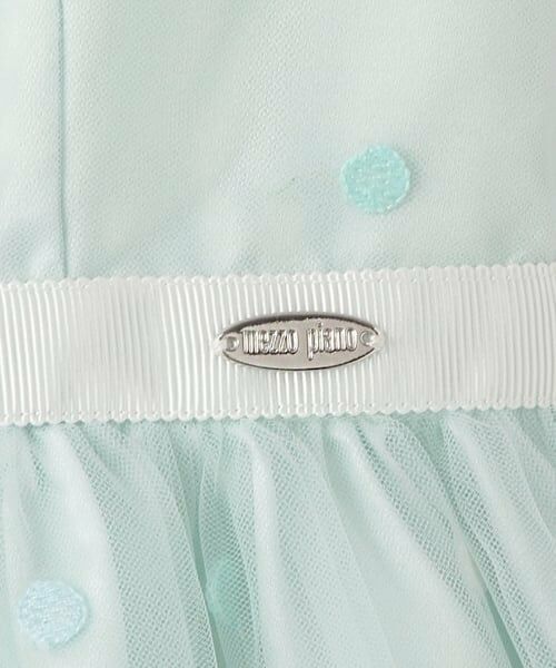 mezzo piano / メゾピアノ ミニ丈・ひざ丈ワンピース | リボン刺しゅう　ドレス | 詳細5