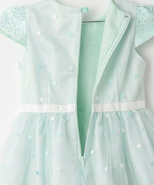 mezzo piano / メゾピアノ ミニ丈・ひざ丈ワンピース | リボン刺しゅう　ドレス | 詳細7