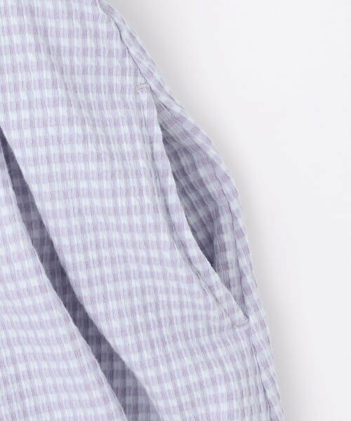 mezzo piano / メゾピアノ ミニ丈・ひざ丈ワンピース | 【バレエ】前開き ギンガムチェック ワンピース | 詳細6