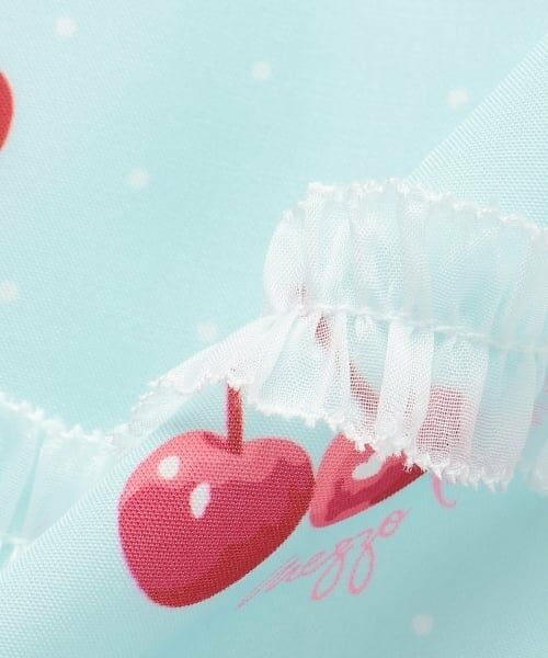 mezzo piano / メゾピアノ ミニ丈・ひざ丈ワンピース | イチゴチェリードット柄　キャミワンピース | 詳細8