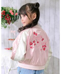 mezzo piano / メゾピアノ ブルゾン | イチゴチェリー　スカジャン