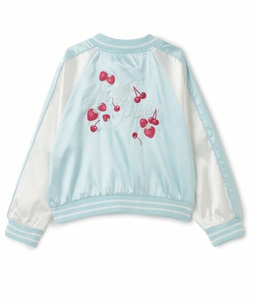 mezzo piano / メゾピアノ ブルゾン | イチゴチェリー　スカジャン | 詳細1