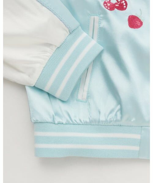 mezzo piano / メゾピアノ ブルゾン | イチゴチェリー　スカジャン | 詳細3