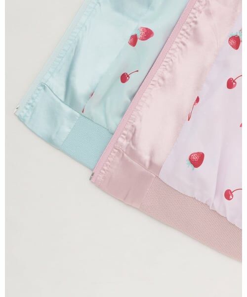 mezzo piano / メゾピアノ ブルゾン | イチゴチェリー　スカジャン | 詳細6