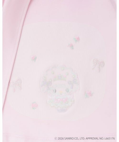 mezzo piano / メゾピアノ ミニ丈・ひざ丈ワンピース | 【マイメロディ/マイスウィートピアノ】フロントZIPワンピース | 詳細10