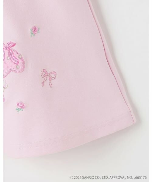 mezzo piano / メゾピアノ ミニ丈・ひざ丈ワンピース | 【マイメロディ/マイスウィートピアノ】フロントZIPワンピース | 詳細13