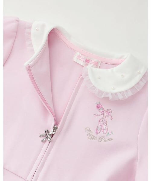 mezzo piano / メゾピアノ ミニ丈・ひざ丈ワンピース | 【マイメロディ/マイスウィートピアノ】フロントZIPワンピース | 詳細4