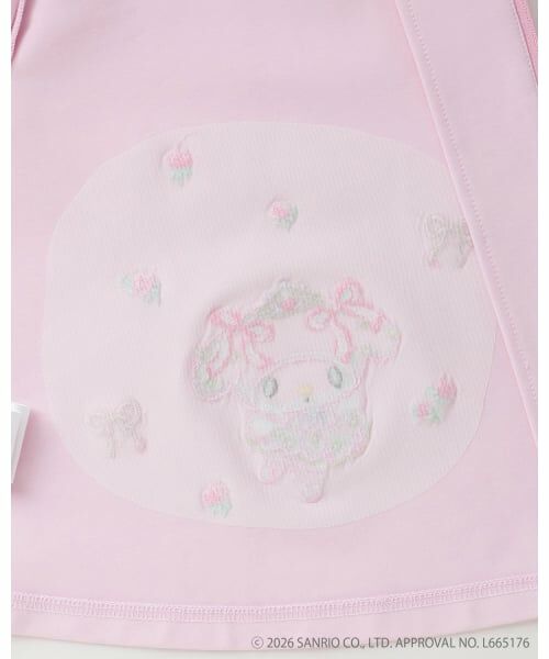 mezzo piano / メゾピアノ ミニ丈・ひざ丈ワンピース | 【マイメロディ/マイスウィートピアノ】フロントZIPワンピース | 詳細8