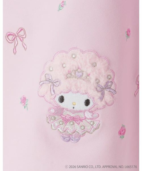 mezzo piano / メゾピアノ ミニ丈・ひざ丈ワンピース | 【マイメロディ/マイスウィートピアノ】フロントZIPワンピース | 詳細9