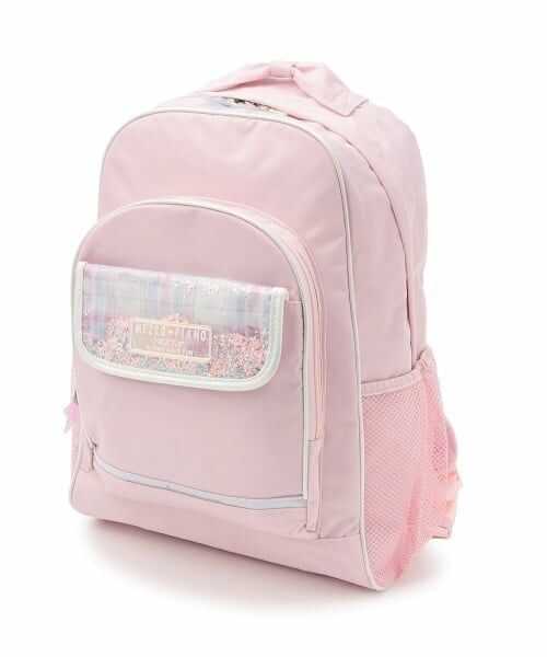 mezzo piano / メゾピアノ リュック・バックパック | キラキラリュック容量約18L（ライト ピンク）