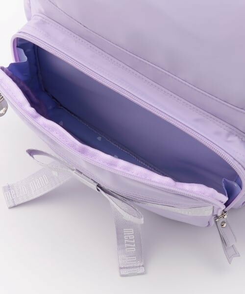 mezzo piano / メゾピアノ リュック・バックパック | ポーチ付ロゴリボンリュック容量約24L | 詳細10