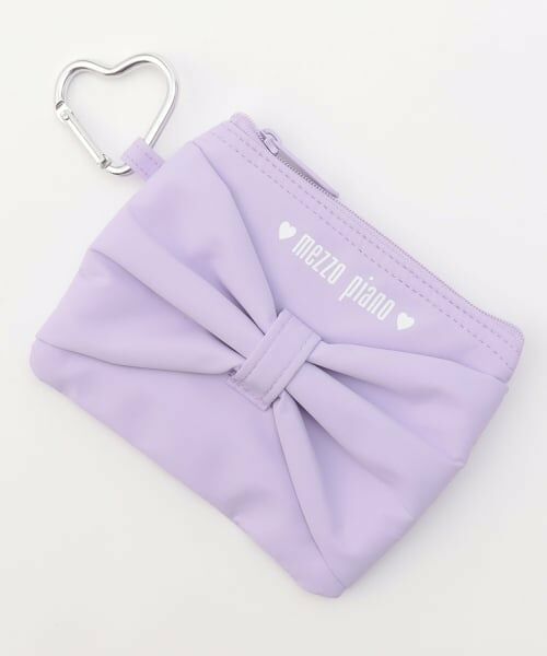 mezzo piano / メゾピアノ リュック・バックパック | ポーチ付ロゴリボンリュック容量約24L | 詳細13