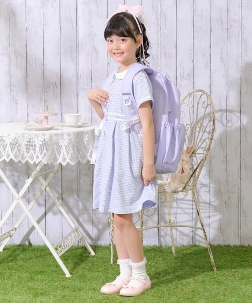 mezzo piano / メゾピアノ リュック・バックパック | ポーチ付ロゴリボンリュック容量約24L | 詳細18